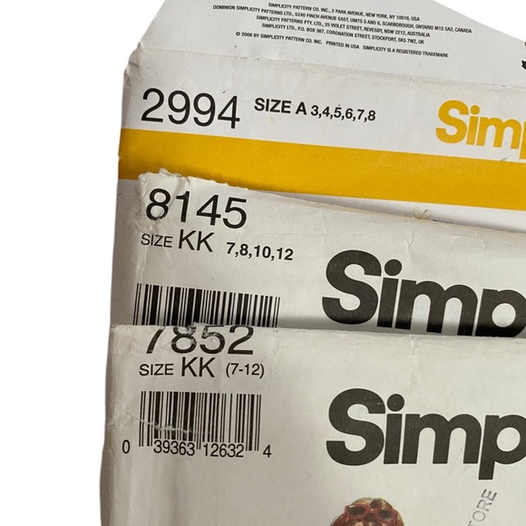 Simplicity Sewing Pattern Daisy Kingdom 2994 8145 + 7852 Dress Sundress -4 total - Picture 9 of 9